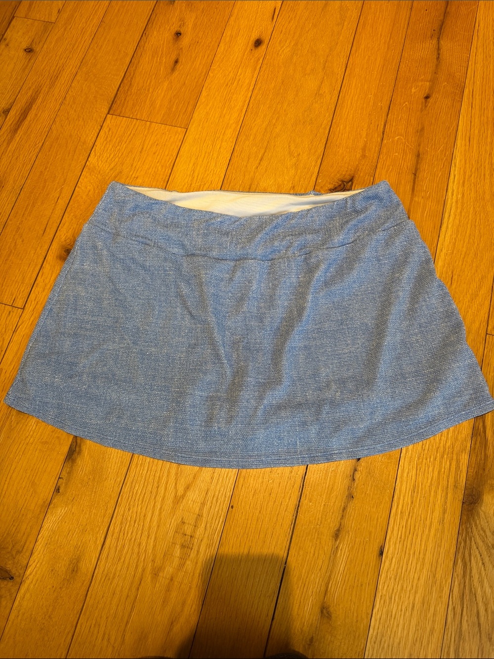 Tommy Bahama Light Blue Island Cays Skort Size Large - C51-047